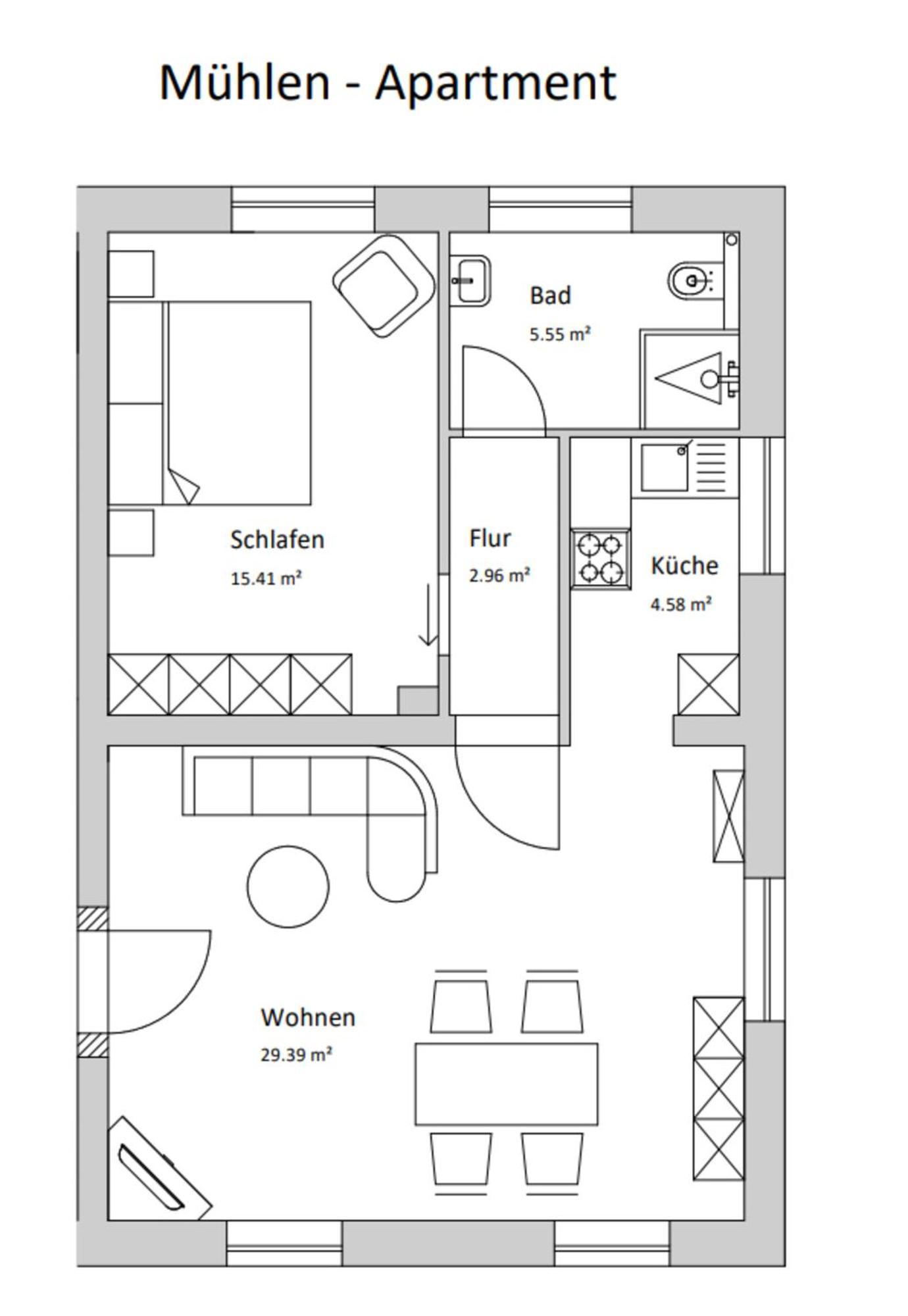 Muehlen-Apartment Im Herrenhaus Rheinblick Xanten Ngoại thất bức ảnh